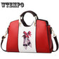WTEMPO Brand Handbag Fashion Women Shoulder Bag Western Style Handbag