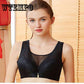 Without Rims Large Size Thin Section Sexy Gathered BraTo Receive The Vice Milk Vest Underwear Female