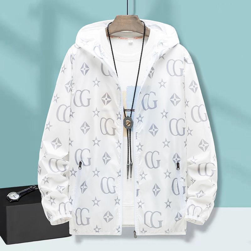 Summer Men's New Thin Section Breathable Boys Youth Student Jacket