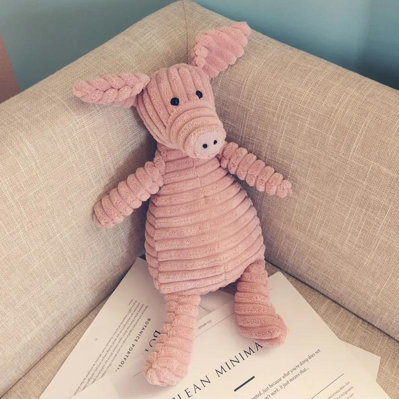 Lamb Doll Ragdoll Sleeping Pillow Pig Doll Plush Toy Girl Cute Bed Child Birthday Gift