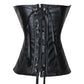 Sexy Overbust Corsets and Bustiers Lace Up Corset Waist Trainer Flower Lingerie Top for Wedding