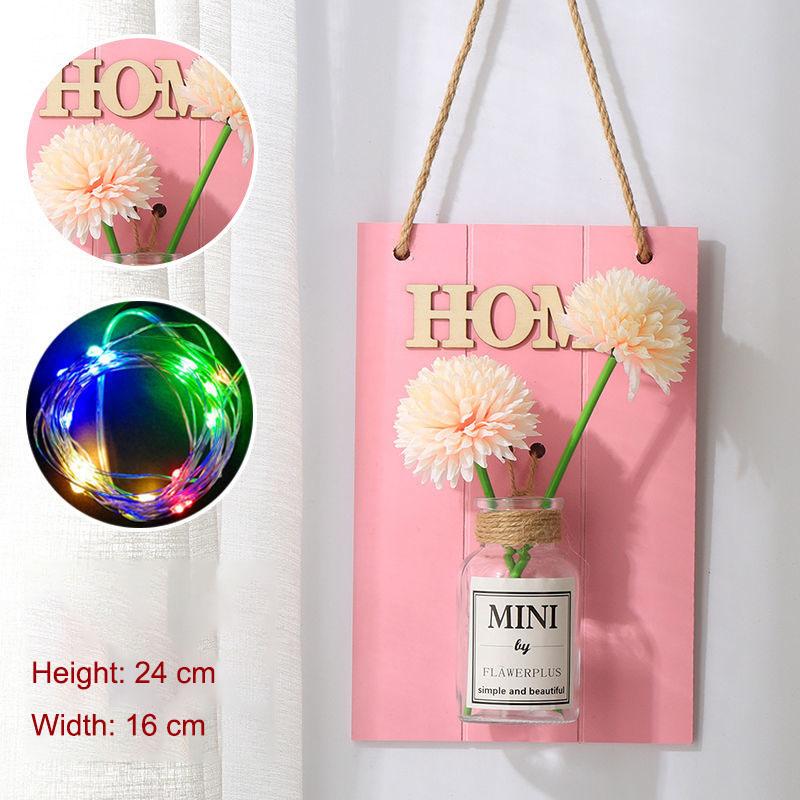 Creative Wall Hanging Living Room Wall Flower Wall Indoor Wall Hanging Wall Decoration Small Pendant Bedroom Room