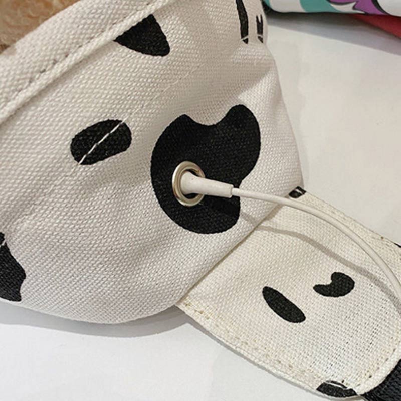 Bag Girls Fashion Cute Chest Bag Summer Leisure Shopping Wild Trend Canvas Bag Shoulder Messenger Bag
