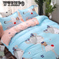Sheet Pillowcases Bedclothes 4pcs Bedding Set Queen Size Duvet Cover Bed Set
