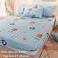 Bed Pillowcase Three Sets of 1.8 Meters 2 Meter Bed Thick Jacket Breathable Dust-proof Cover Meng Si Protective Cover Double Bed Set Fresh Cute Feng