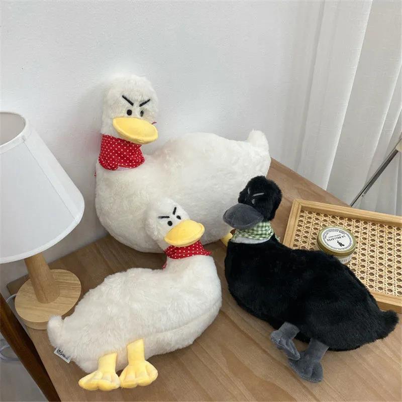 Kid's Plush Toy Cute Duck Funny Duck Plush Doll Soft Sofa Pillow Cushion Lovely Refueling Duck Gift