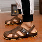 Summer Men's Non-slip Soft Home Bathroom Sandals Outdoor Leisure Beach Shoes