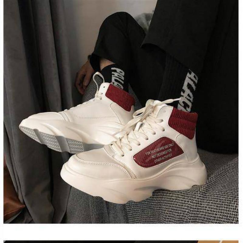 High help daddy shoes net red increase climax shoes Martin boots men's shoes high casual sports