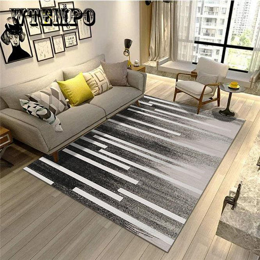 Geometric Print Non Slip Microfiber Washable Long Runner Mat Floor Mat Rugs Hallway Carpets