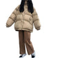 Cotton-padded Jacket Women's Winter Cotton-padded Jacket Korean Style Loose and Thick Student Short Down Padded Jacket