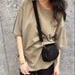 Letter Pattern Embroidery T-Shirt Solid Cotton Simple Breathable Tee Female Casual Short Sleeves Hipster  Summer Tops