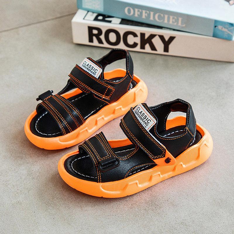 Boys and Girls Sandals Summer Children’s Beach Sandals Big Children’s Soft-soled Baby Shoes  Sports Sandals  Lightweight  Breathable