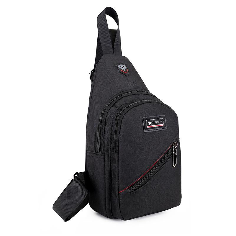 Summer Holiday Oxford Cloth Fabric Crossbody Bags For Men Messenger Chest Bag Pack Casual Bag Waterp