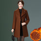 Fashion Long Sleeve Women Coats L-5XL Casaco Feminino Cardigan 2019 Autumn Winter Slim Outerwear