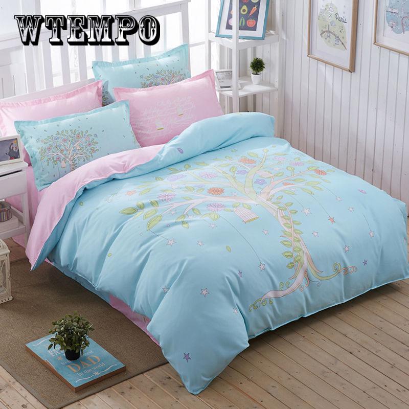 Bedding Set Luxury Comfortable Soft Bedclothes Duvet Cover Bed Linen Bed Sheet Pillowcase