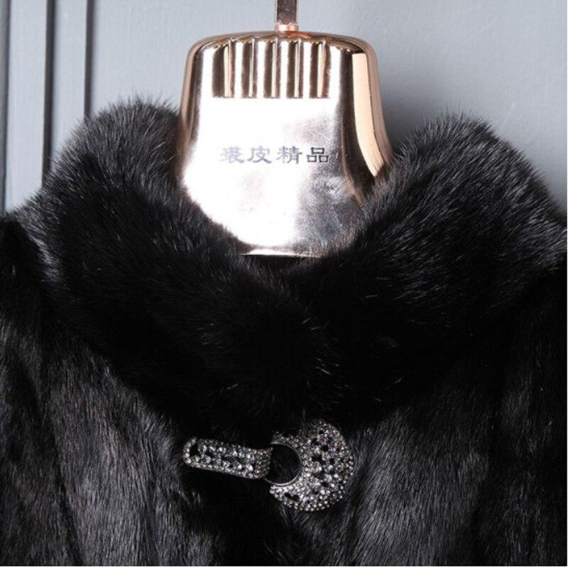 Women's Mink Coat Fur Coat Fur Coat Whole Mink Short Collar Fashion New Casual Fur Jacket
