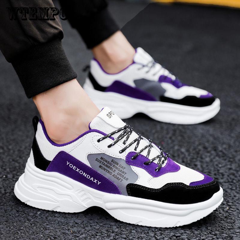 Casual Shoes Men Breathable Non-slip Fashion Flats Sport Shoes