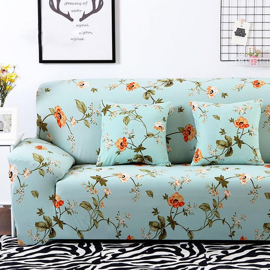 Sofa Cover Printed Couch Cover Polyester Bench Covers Elastic Stretchy Furniture Slipcovers for Home Party Decoration
