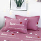 Pure Cotton Pillowcase Two-piece Bedroom Bed Pillowcase Lattice Couple Pillowcase Large 48x74cm