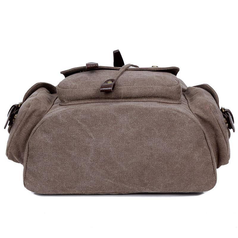 Men Male Canvas Backpack Casual Rucksacks Laptop Backpacks College Student School Bag Backpack Women