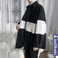 Sweater Cardigan Coat Men's Loose Stitching Color Thickened Knitted Cardigan Coat Warm and Comfortable Breathable Men's Sweater