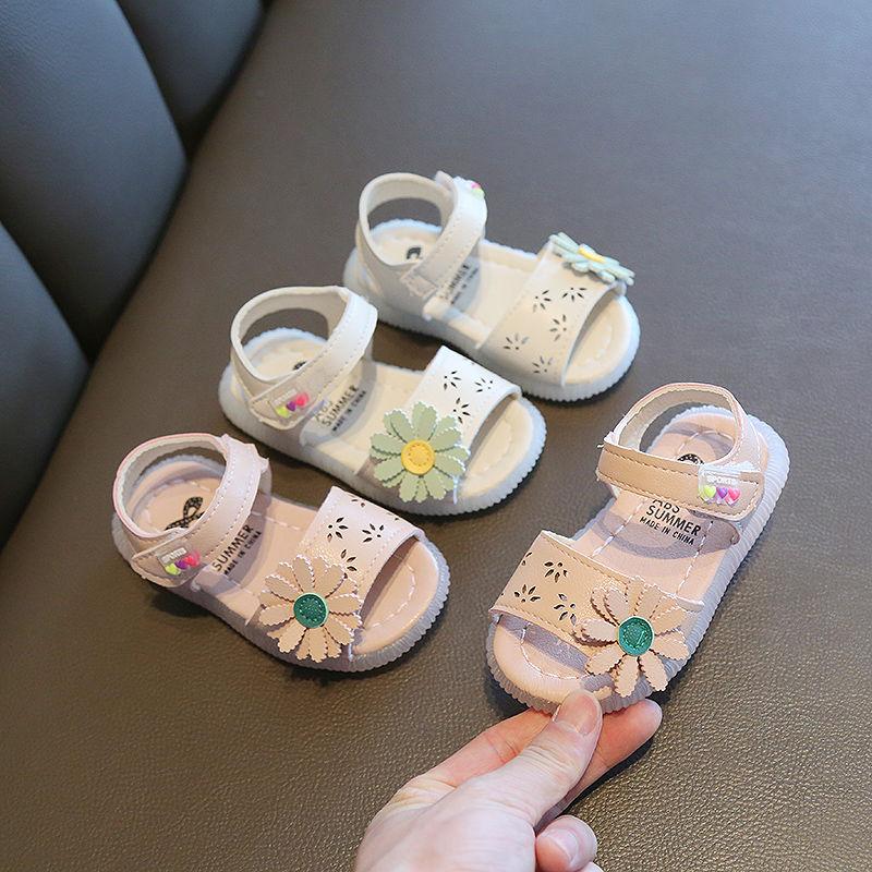 Girls Sandals Princess Shoes Little Princess Summer Baby Sandals Female Toddler Shoes Soft Sole Little Girl Sandals Baby Sandals
