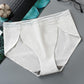 Women's Pure Cotton Underwear Antibacterial Sexy Charming Lace Mid-waist Plus Size Panties Korean Style Cute Panties