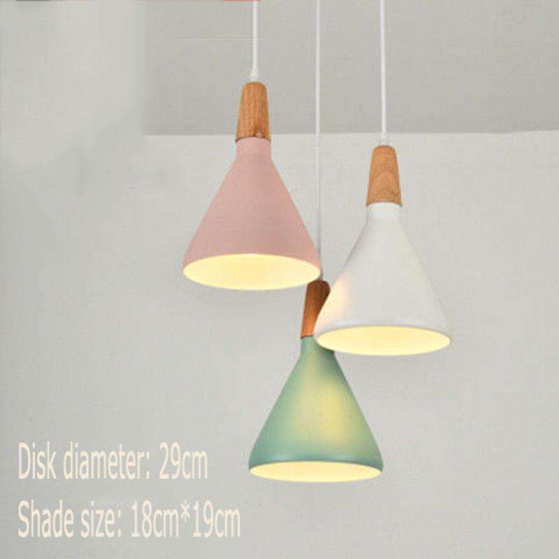 Nordic Modern Led Pendant Lights Dining Room Hanging Lamps Bar Creative Industrial Light