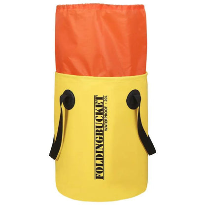 Portable Foot Soaking Bag Washbasin Outdoor Foldable Travel Artifact Heat Preservation Dormitory Foot Washing Bucket Over Calf Heightening