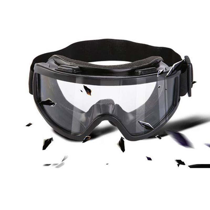 Protective Glasses Transparent Dust-proof Anti-fog Sand-proof Wind-proof UV Eye Protection Glasses