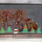 Happy Christmas tree wall stickers living room bedroom window glass door decorative wall stickers