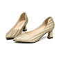 Spring All-match Black High-heeled Shoes Female Professional Stiletto Single Shoes Female Pointed Shallow Mouth Women's Shoes