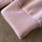 Women Korean Loose Sports and Leisure Two-piece Suit Autumn and Winter Plus Velvet Thick Zipper Sweater