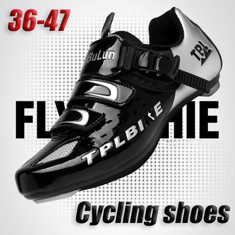 Lockless Cycling Shoes Men's Professional Road Bike Mountain Bike Hard Bottom Non-locking Power-assisted Spinning Shoes