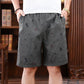 Summer Middle-aged Men's Shorts Pure Cotton Dad Outfit Middle-aged and Elderly Casual Pants Beach Pants Loose Five-point Pants Shorts Men