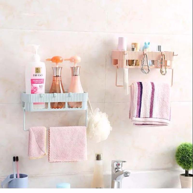 Bathroom Items Towel Rack Wall Supplies Storage Rack Kitchen Supplies Storage Rack