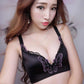Ladies Lace Bra Gather Straps Push Up Bra 3/4 Cup Underwear Women Brassier Lace Bralette Lingerie