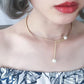 Pearl Necklace Pendant Clavicle Collar Neck Chain Jewelry Chokers for Girl Gold Choker Personalized Chain Necklaces Pendant Necklaces Women's Gifts