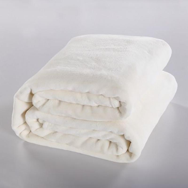 Pure Color Coral Fleece Blanket Leisure Blanket Sofa Blanket Thin Summer Cover Blanket Air Conditioning Blanket Flannel Blanket Sheet