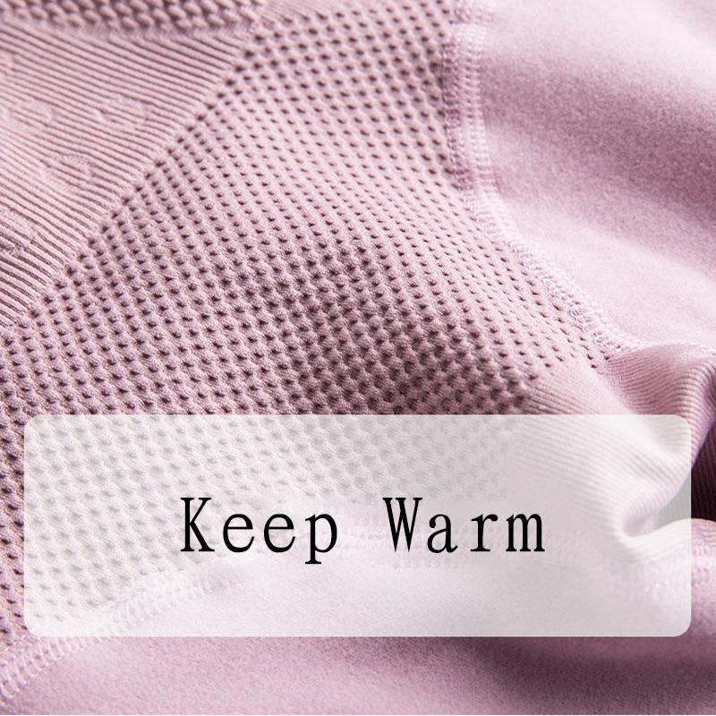 Women Winter Autumn Warm Thermal Underwear Pants Female Tight Thicken Windproof Comfortable Soft Lining High Elasticity Slim High waist Sweatpants