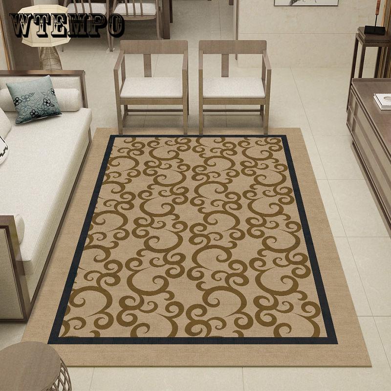 living room carpet High-density mat European style sofa coffee table blanket bedroom bedside