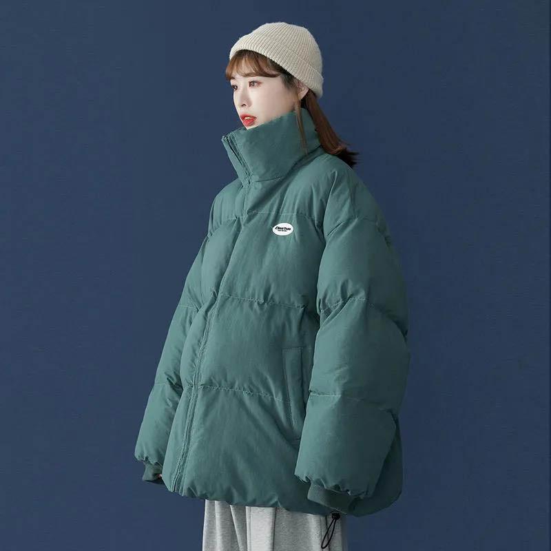 Cotton-padded Clothes Women's Trendy Winter Korean Style Loose Short Bread Jacket