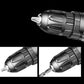 88Vf Household Cordless Electric Drill Screwdriver Rechargeable Motor for  Screw Drilling and Grinding