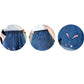 Embroidered Denim Shorts Women's Loose Ripped Wide Leg Large Size 150kg High Waist A-line Pants
