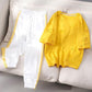 Sportswear Loose Cover Meat Casual Suit Sports Suit Two-piece Short-sleeved T-shirt Loose Wide-leg Pants Cute and Comfortable
