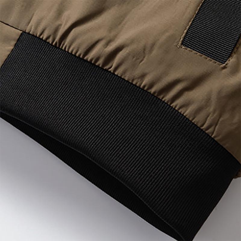 Men's Autumn and Winter Cotton Jacket Plus Velvet Padded Warmth for Young Men Korean Style Slim Jacket
