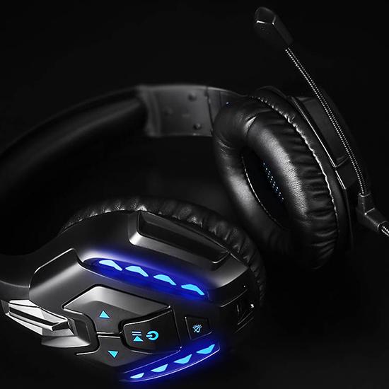 Bluetooth 5.0 Wireless Headphones HIFI Earphone Casque Gamer Headset with Microphone Noise Reduction