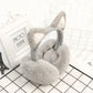 Women's Cute Cat Ears Foldable Earmuffs Korean Style Plush Ear Muffs Thickened Cold-proof Cartoon Earflap Winter Plush Ear Pad Cover Ear Protection