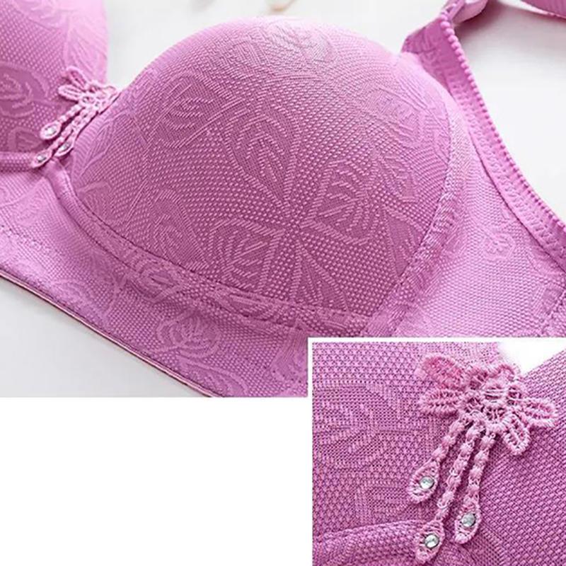 Push Up Bra Women Plus Size Underwear Sexy Bras Thin Wireless Bralette Woman Plus Size Push Up Brassiere