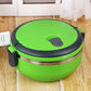 Thermal Insulated Lunch Box Picnic Storage Mess Tin Food Picnic Container Stainless Steel Single-layer